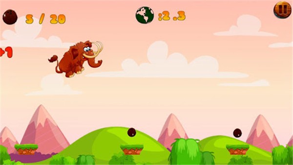 猛犸象丛林奔跑