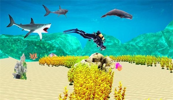 巨型鲨鱼3D