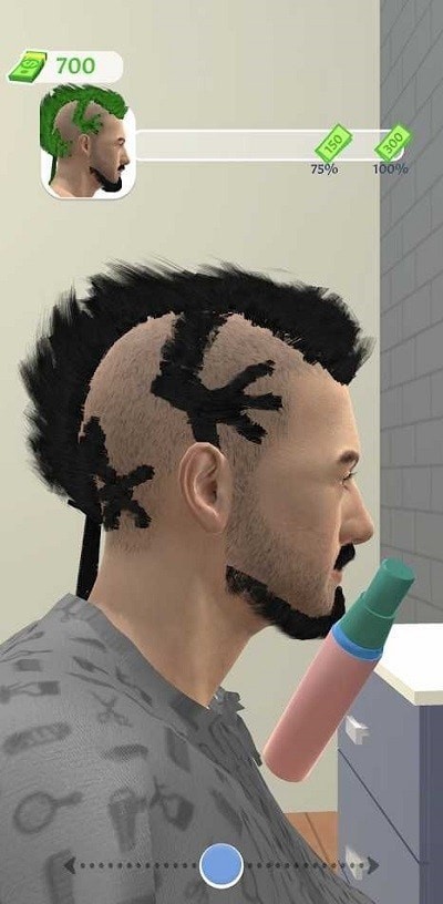 真实的发型3D