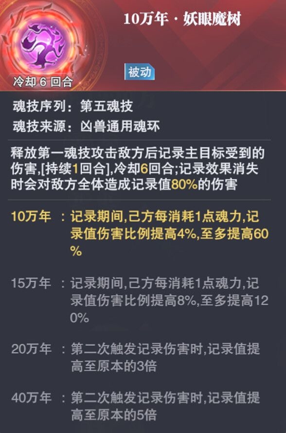 斗罗大陆魂师对决妖眼魔树魂环怎么样 妖眼魔树魂环属性强度解析