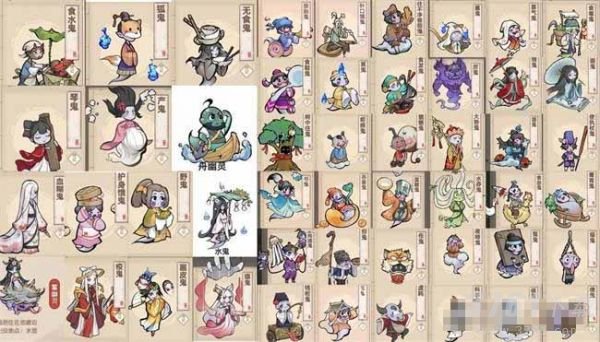 解忧小村落都有哪些鬼怪 解忧小村落鬼怪图鉴大全分享