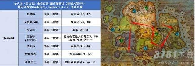 2022魔兽世界火焰节跑图路线大全  TBC怀旧服火焰节跑图路线图一览[多图]图片2