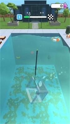 泳池清洁模拟器
