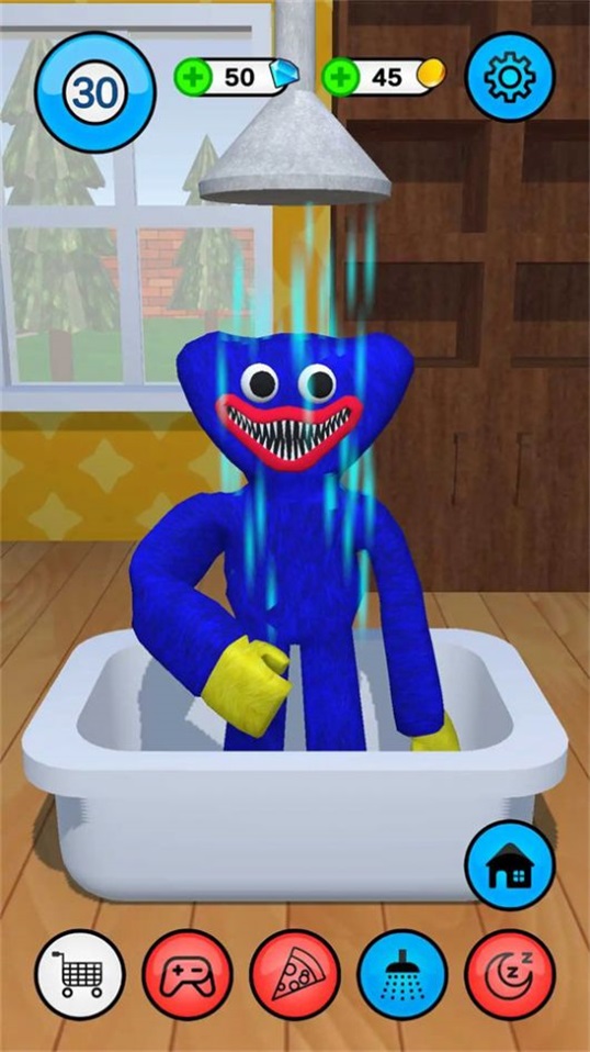 蓝色怪物3D模拟器