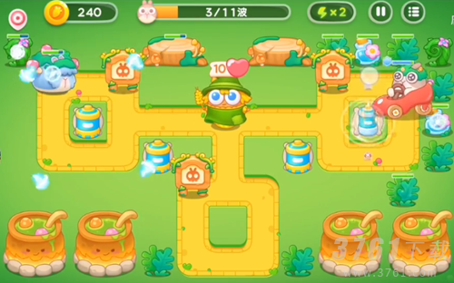 保卫萝卜4绿野奇缘第二十三关如何通关 绿野奇缘第二十三关通关方法