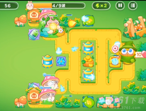 保卫萝卜4绿野奇缘第二十二关如何通关 绿野奇缘第二十二关通关方法