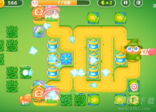 保卫萝卜4绿野奇缘第二十二关如何通关 绿野奇缘第二十二关通关方法