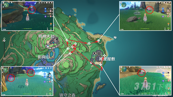 原神绯樱绣球怎么采集