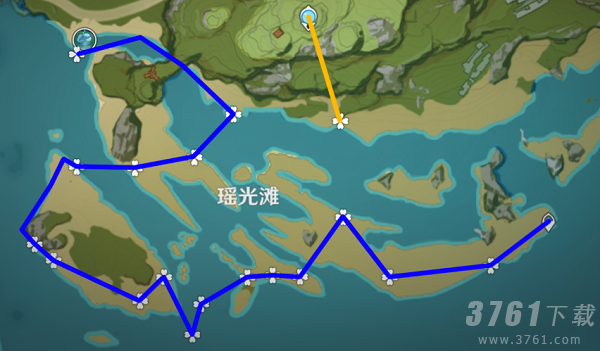 原神星螺采集路线