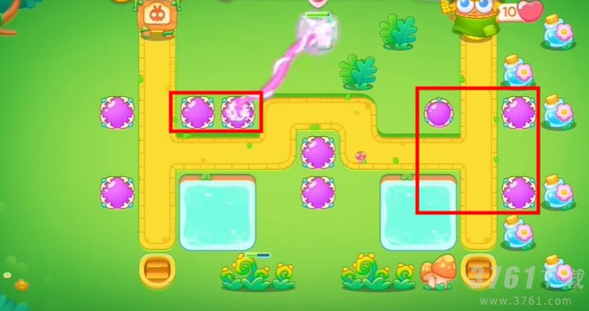 保卫萝卜4绿野奇缘第33关怎么过