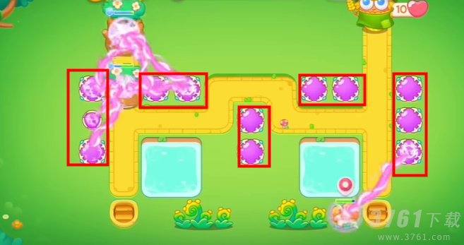 保卫萝卜4绿野奇缘第33关怎么过