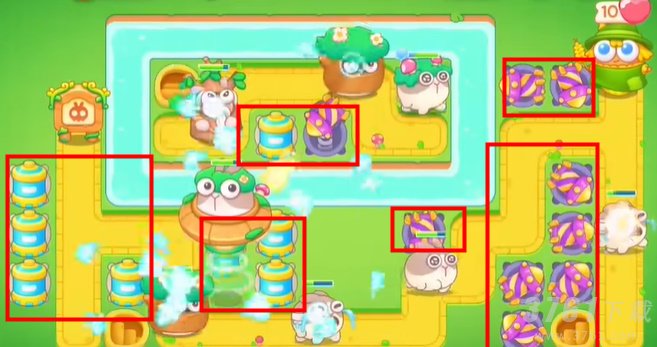 保卫萝卜4绿野奇缘第31关怎么过