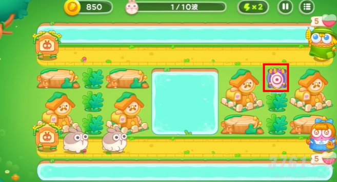 保卫萝卜4绿野奇缘第49关怎么过