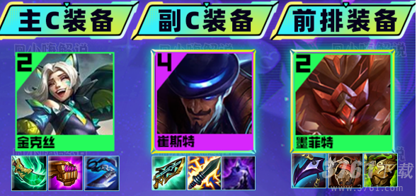 金铲铲之战s8.5罪恶快感金克丝阵容推荐 s8.5罪恶快感金克丝阵容过渡