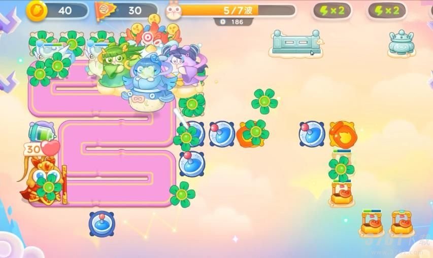 保卫萝卜4周赛5月5日怎么过 保卫萝卜4周赛通关攻略