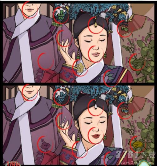 疯狂梗传华妃撩发怎么过 华妃撩发找出10处不同通关攻略