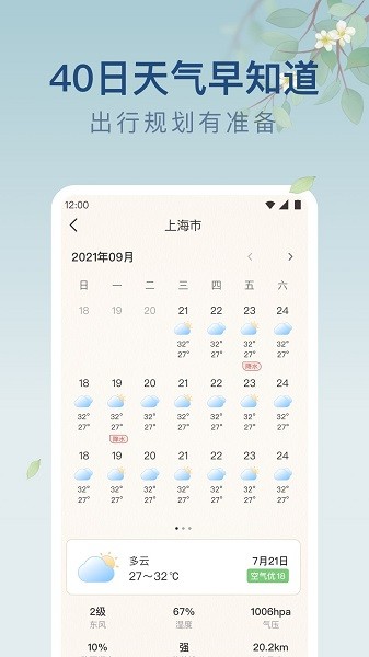 雨日天气