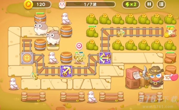 保卫萝卜4波仔很忙第9关怎么过 波仔很忙第9关图文通关攻略