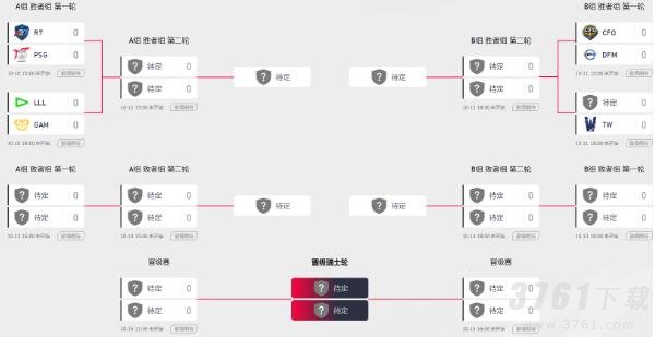 英雄联盟s13全球总决赛对阵图 s13全球总决赛队伍抽签结果一览