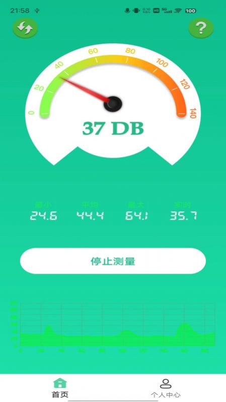 WM分贝噪音检测