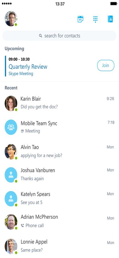 skype国际版聊天软件