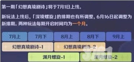 原神新深渊什么时候开 原神新深渊开放时间一览