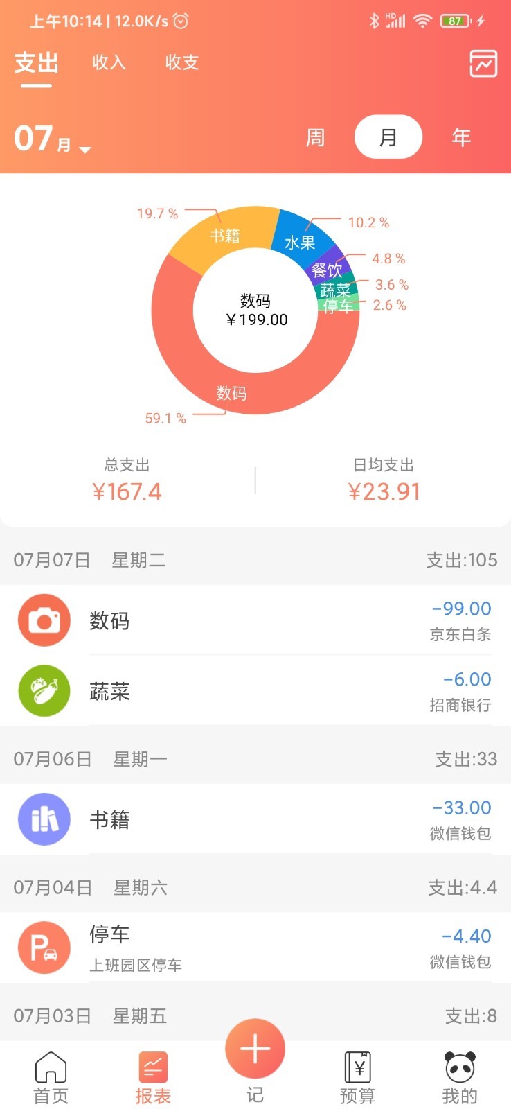 熊猫记账app