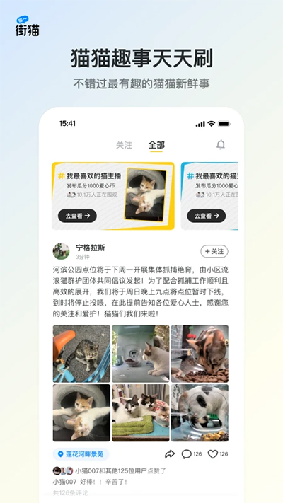 哈啰街猫app