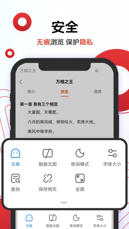 Opera浏览器截图