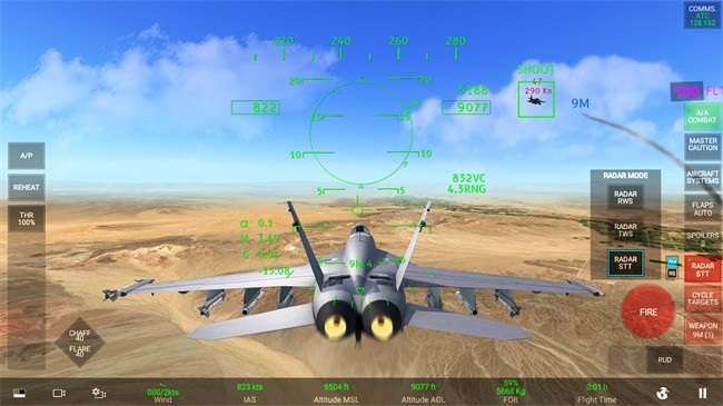 真实空战模拟